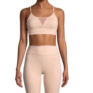 Koral light pink workout set